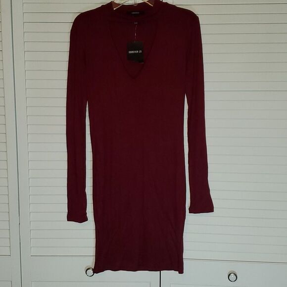 Forever 21 Dresses & Skirts - Forever 21 Ribbed Body Con Mini Dress